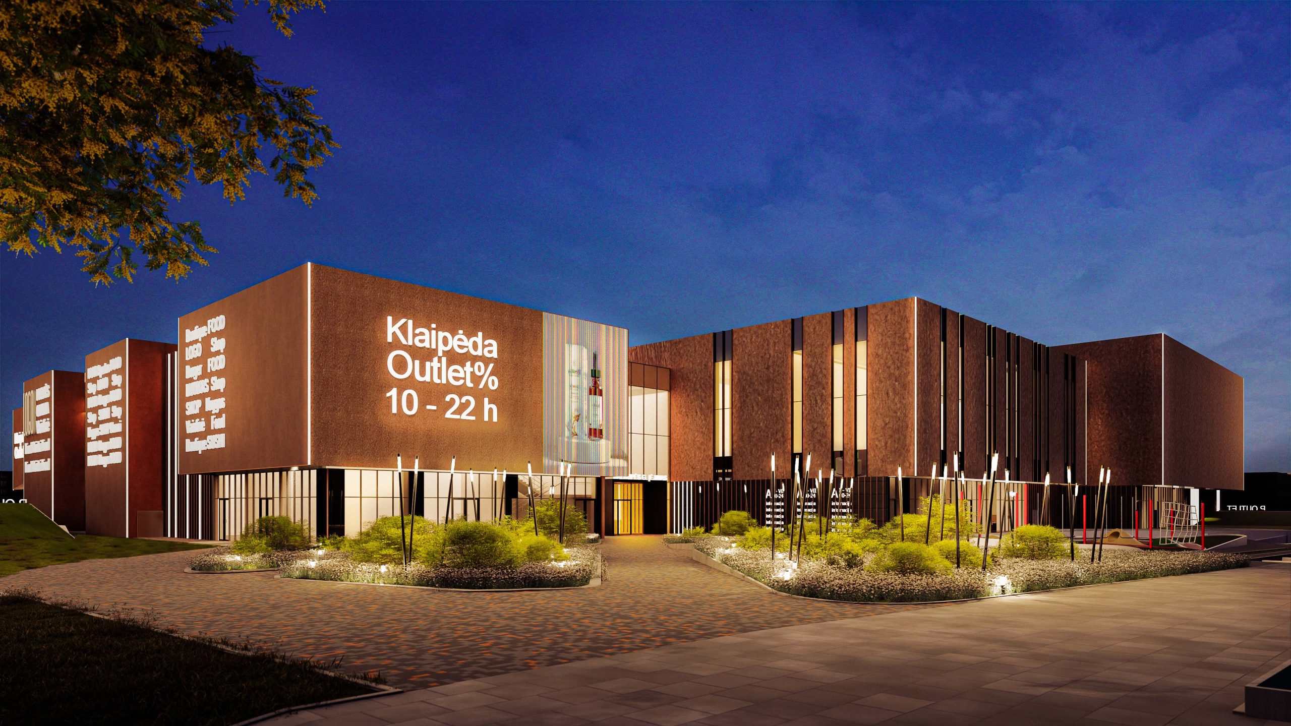 Retail Blocks –  Shopping Mall, Klaipėda