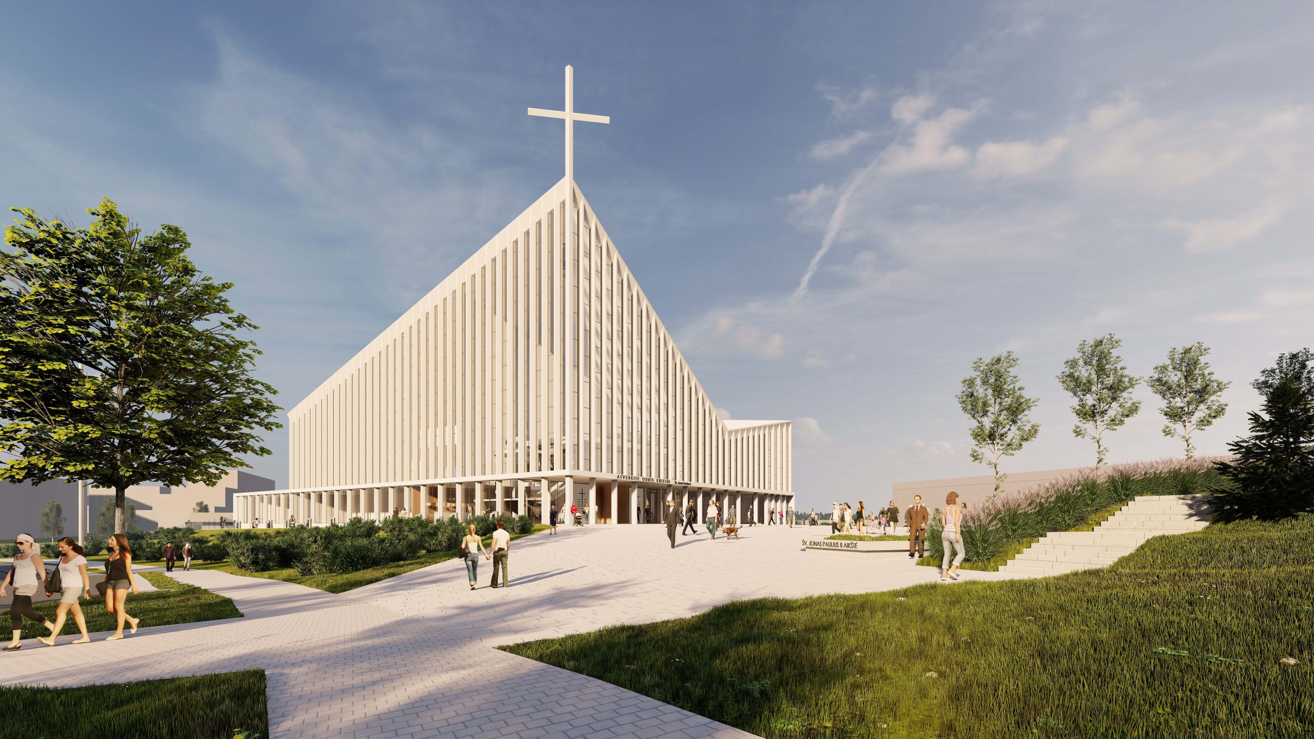 St. John Paul II Church and Pastoral Center in Vilnius