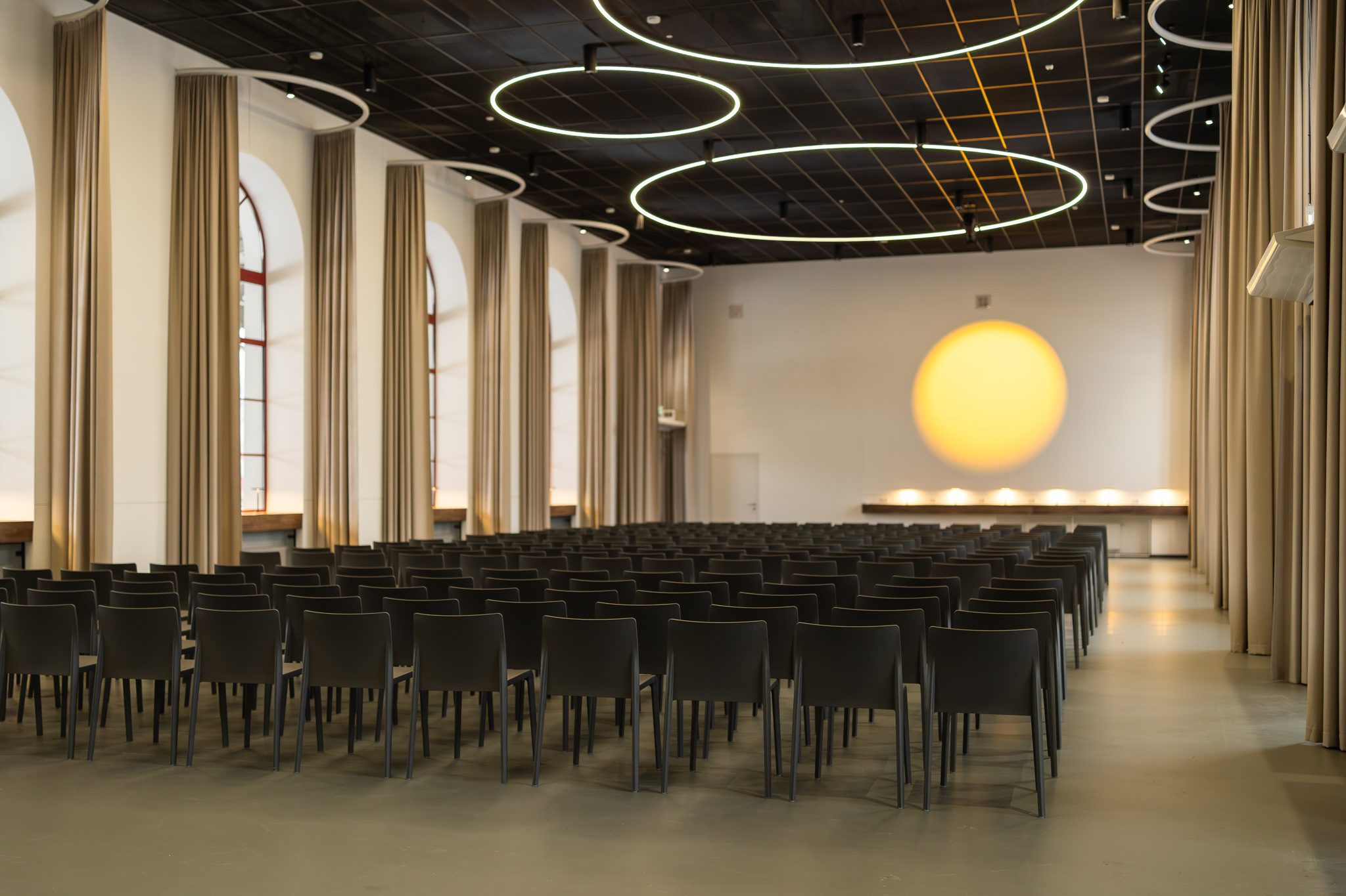 Vilnius Railway Station Hall Interior