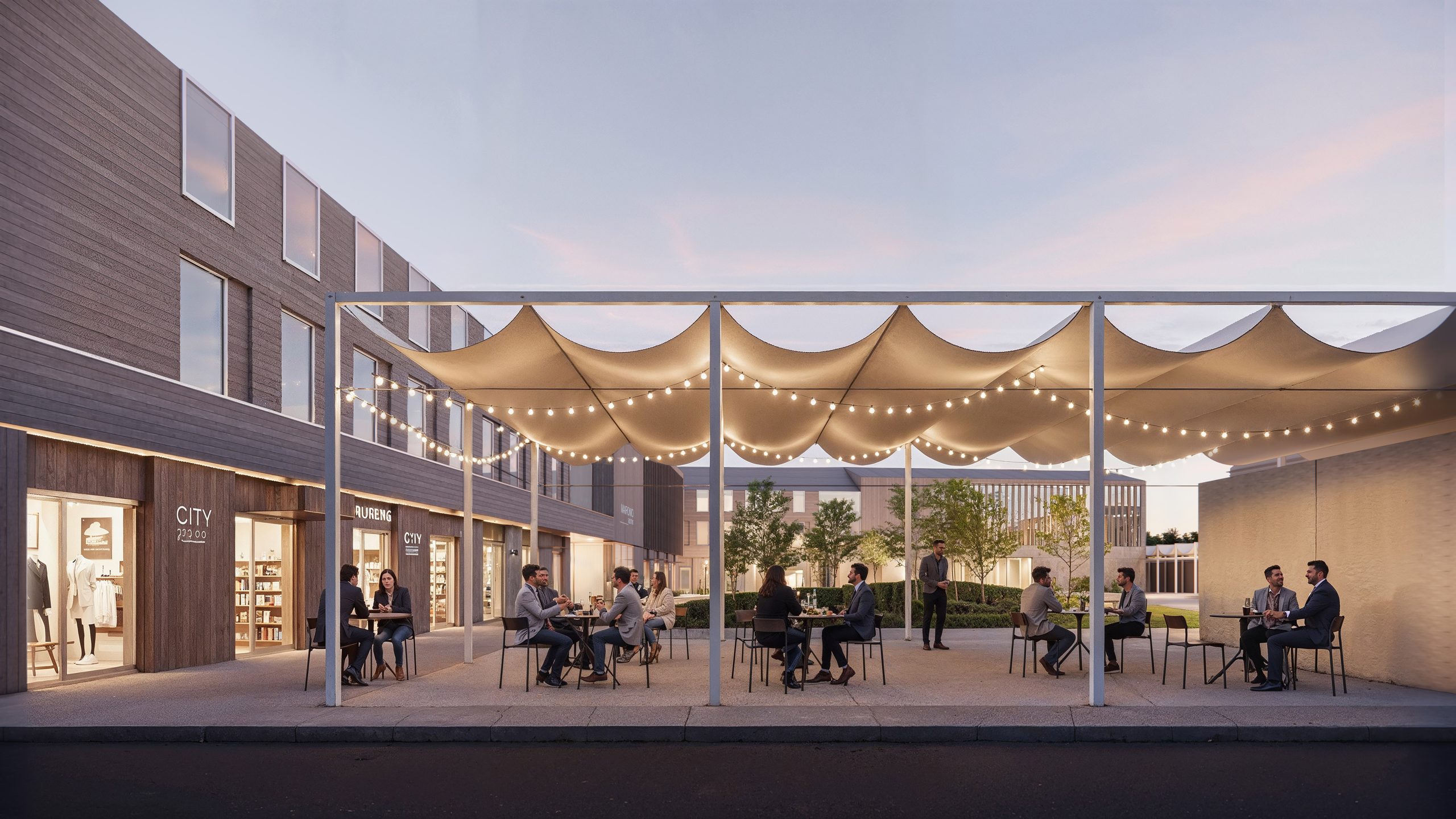 Mainai – Public Building and Square in Kaunas